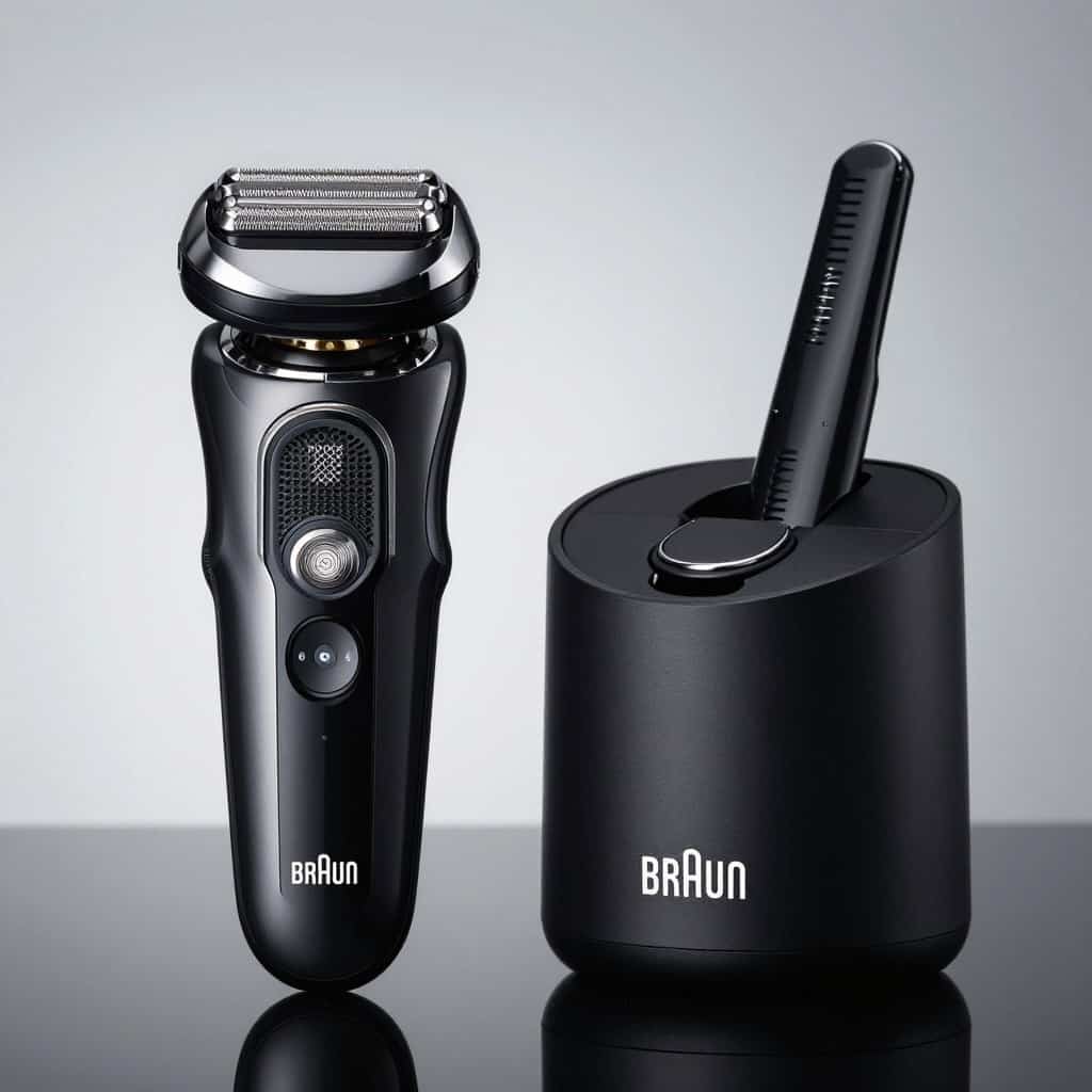 Braun Series 7 7075cc shaver and accessories Braun Series 7 7075cc shaver and accessories