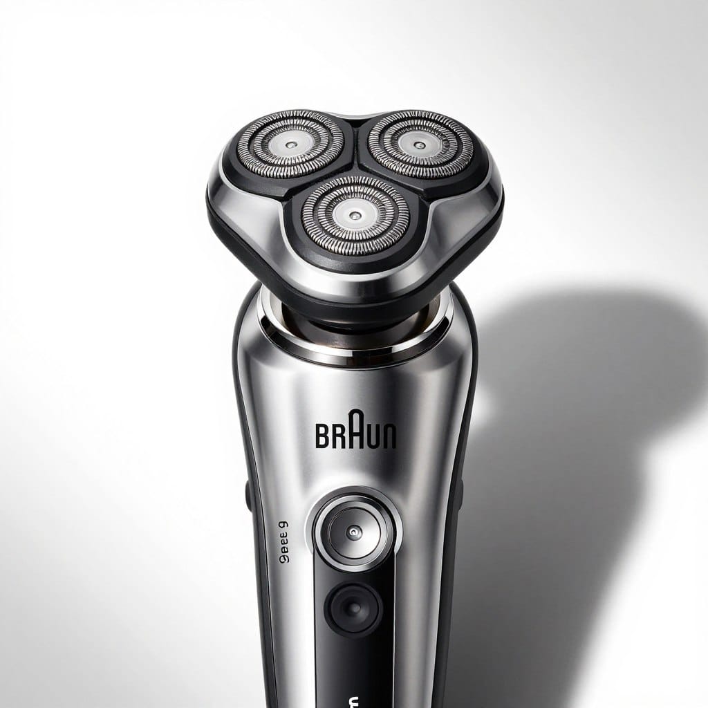 Braun Series 9 electric shaver premium design Braun Series 9 electric shaver premium design