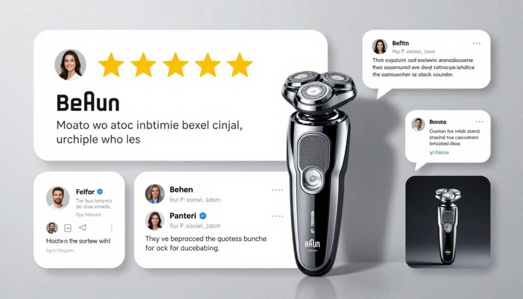 Customer reviews and ratings for Braun electric shavers Customer reviews and ratings for Braun electric shavers