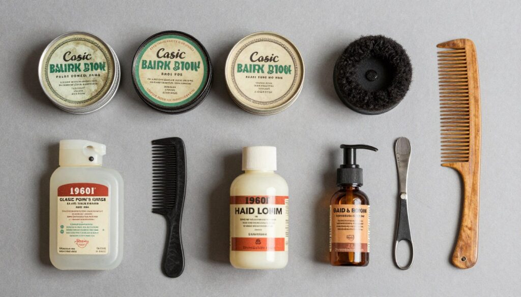 Vintage grooming products for Black men's hair Vintage grooming products for Black men's hair